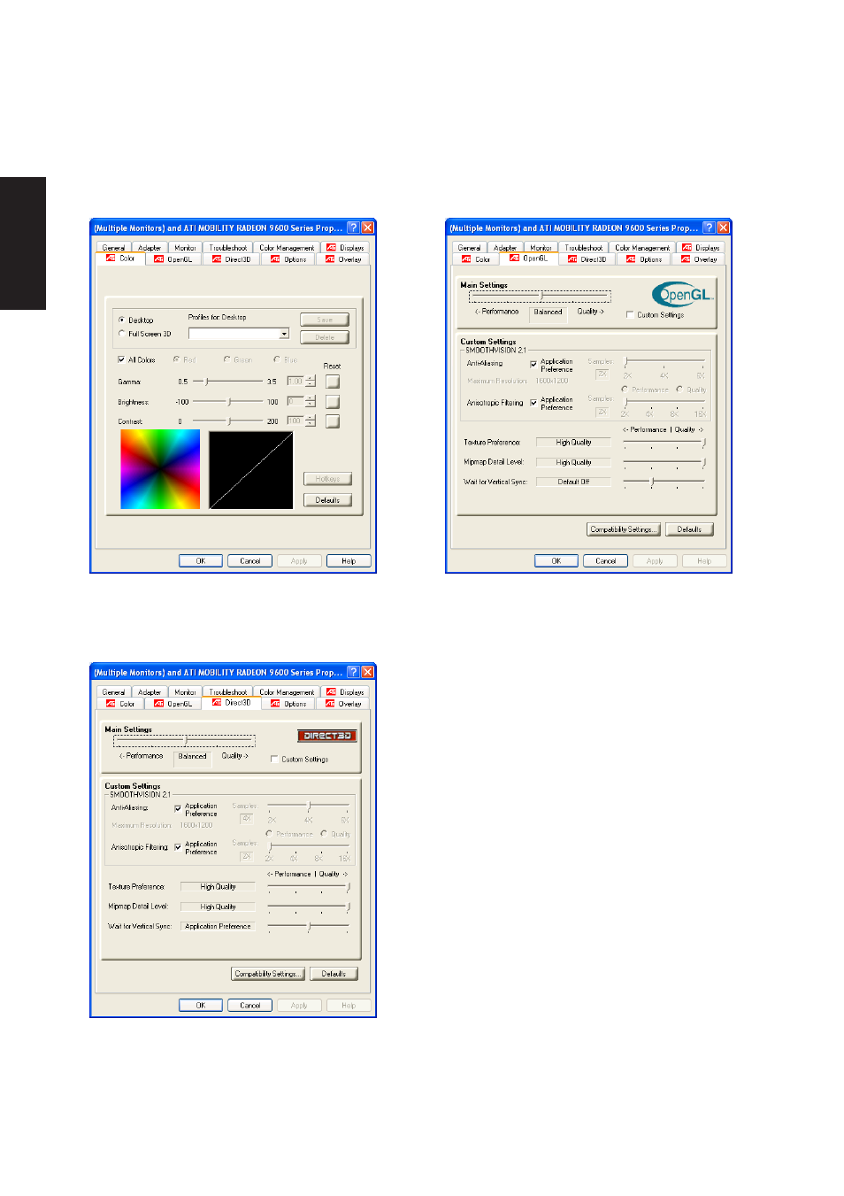 Display settings for windows xp (cont’) | Asus A2Dc User Manual | Page 17 / 120