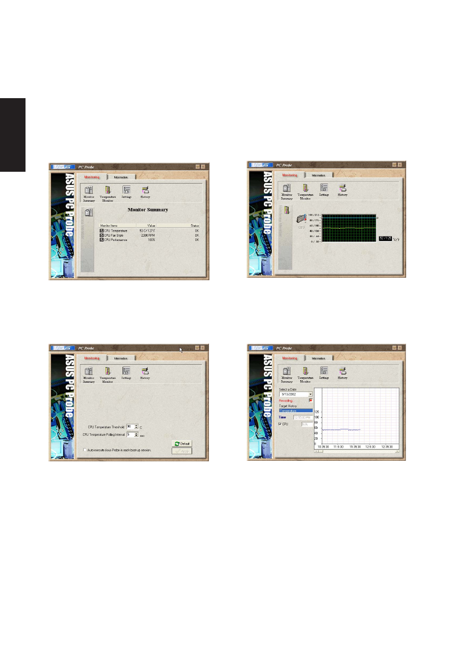 Using probe2 | Asus A2Dc User Manual | Page 75 / 120