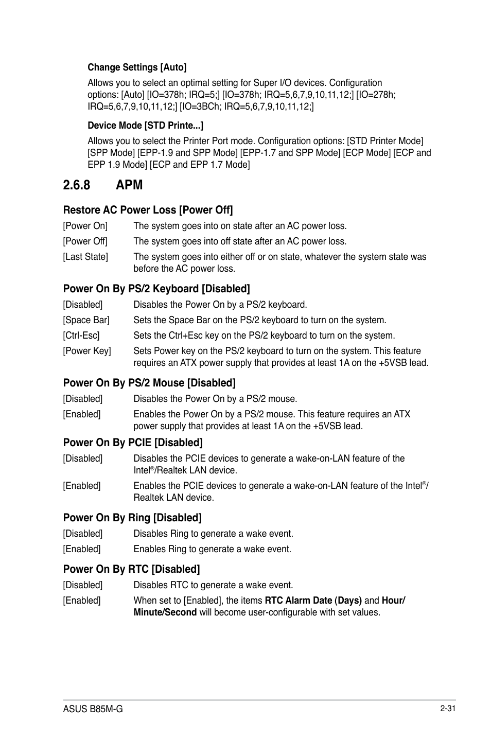 8 apm | Asus B85M-G User Manual | Page 60 / 75