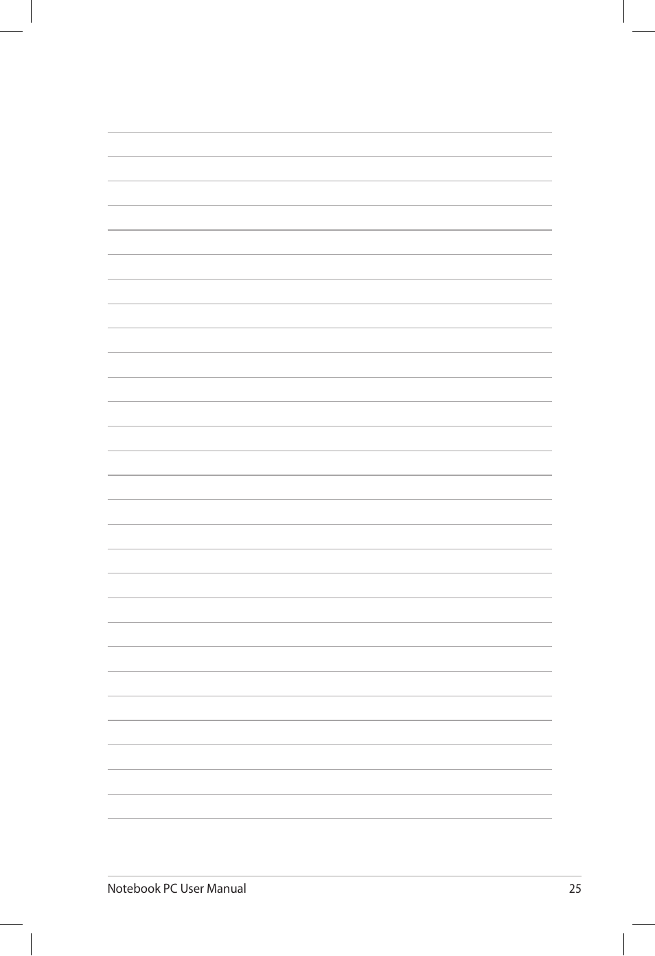 Asus X64Jv User Manual | Page 25 / 26