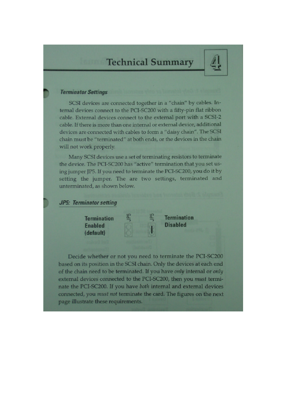 Technical summary | Asus PCI/I-A486S User Manual | Page 20 / 20
