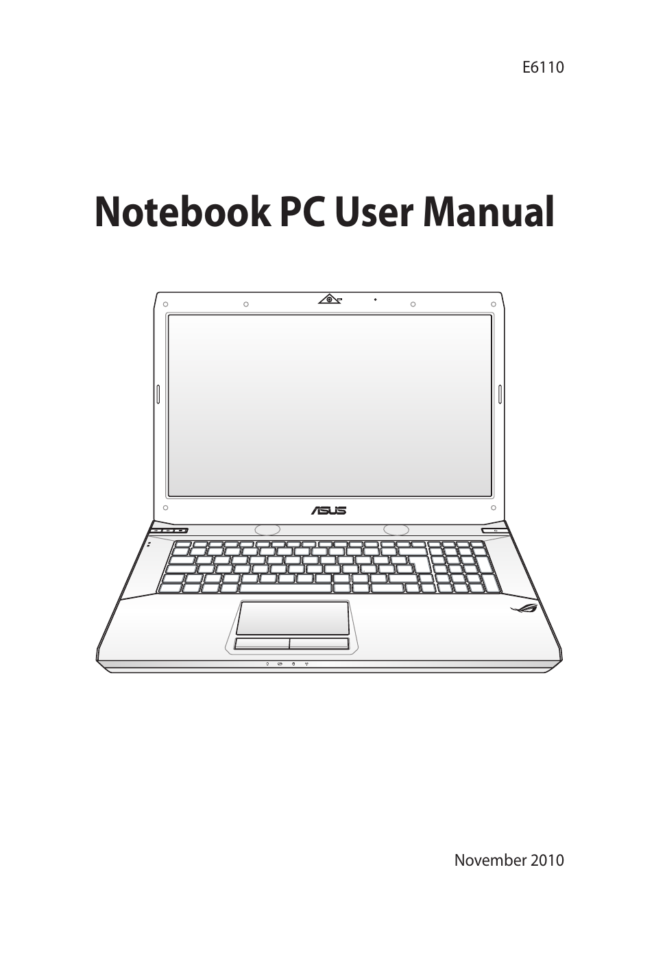 Asus G73Sw User Manual | 120 pages