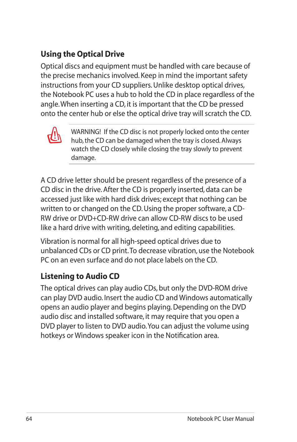 Asus G73Sw User Manual | Page 64 / 120