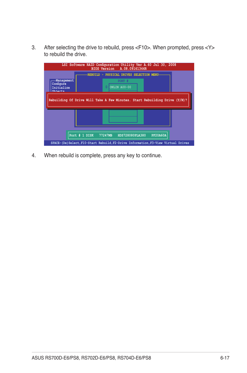 Asus RS704D-E6/PS8 User Manual | Page 117 / 164
