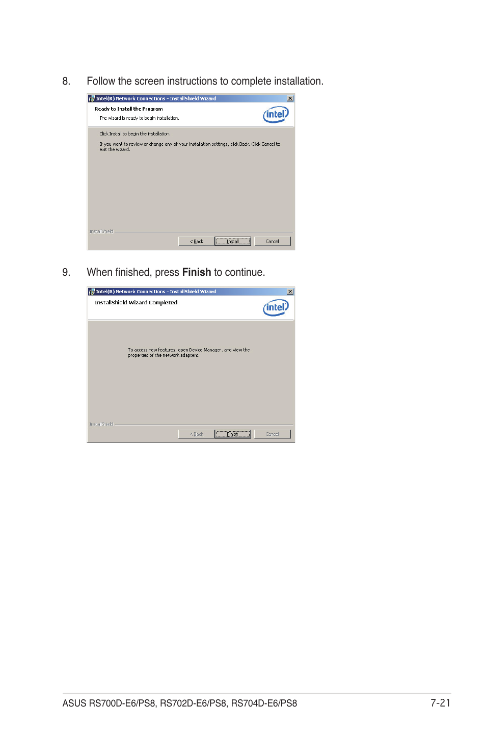 Asus RS704D-E6/PS8 User Manual | Page 155 / 164