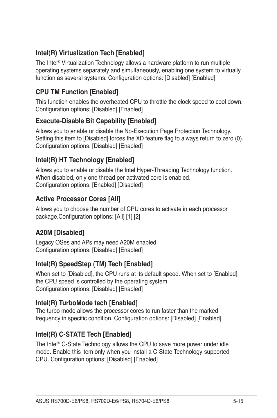 Asus RS704D-E6/PS8 User Manual | Page 79 / 164