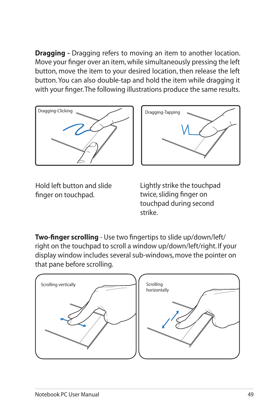 Asus X4KSL User Manual | Page 49 / 114