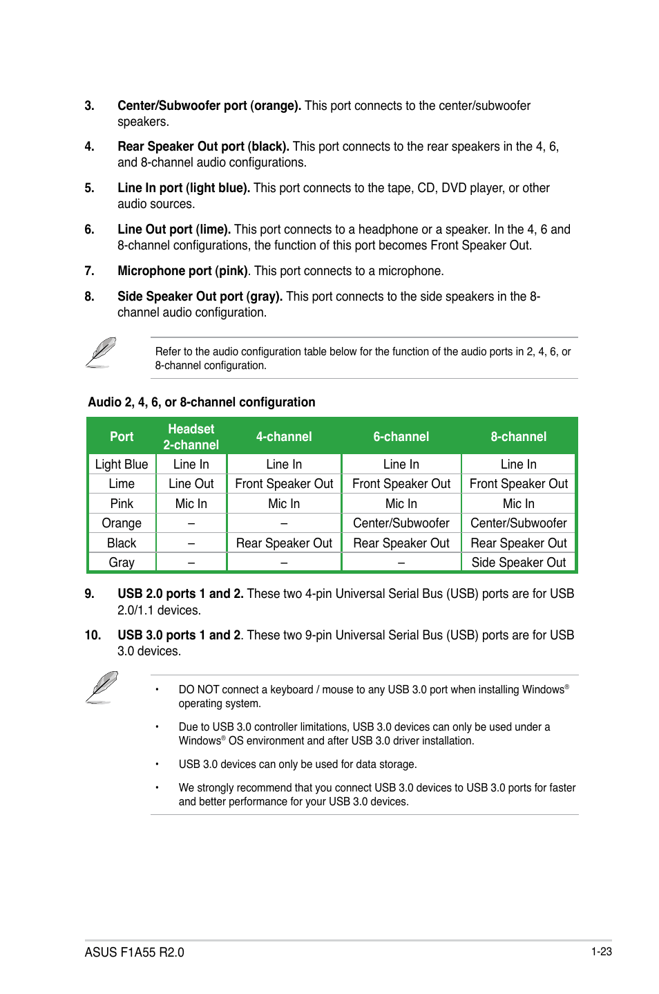 Asus F1A55 R2.0 User Manual | Page 35 / 76