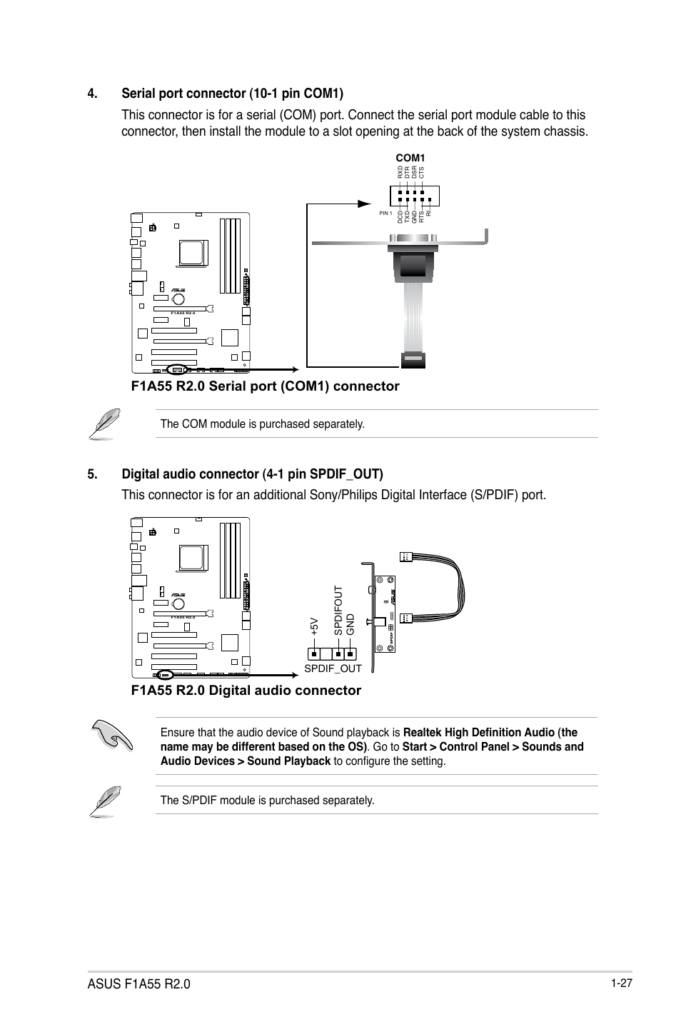 Asus F1A55 R2.0 User Manual | Page 39 / 76