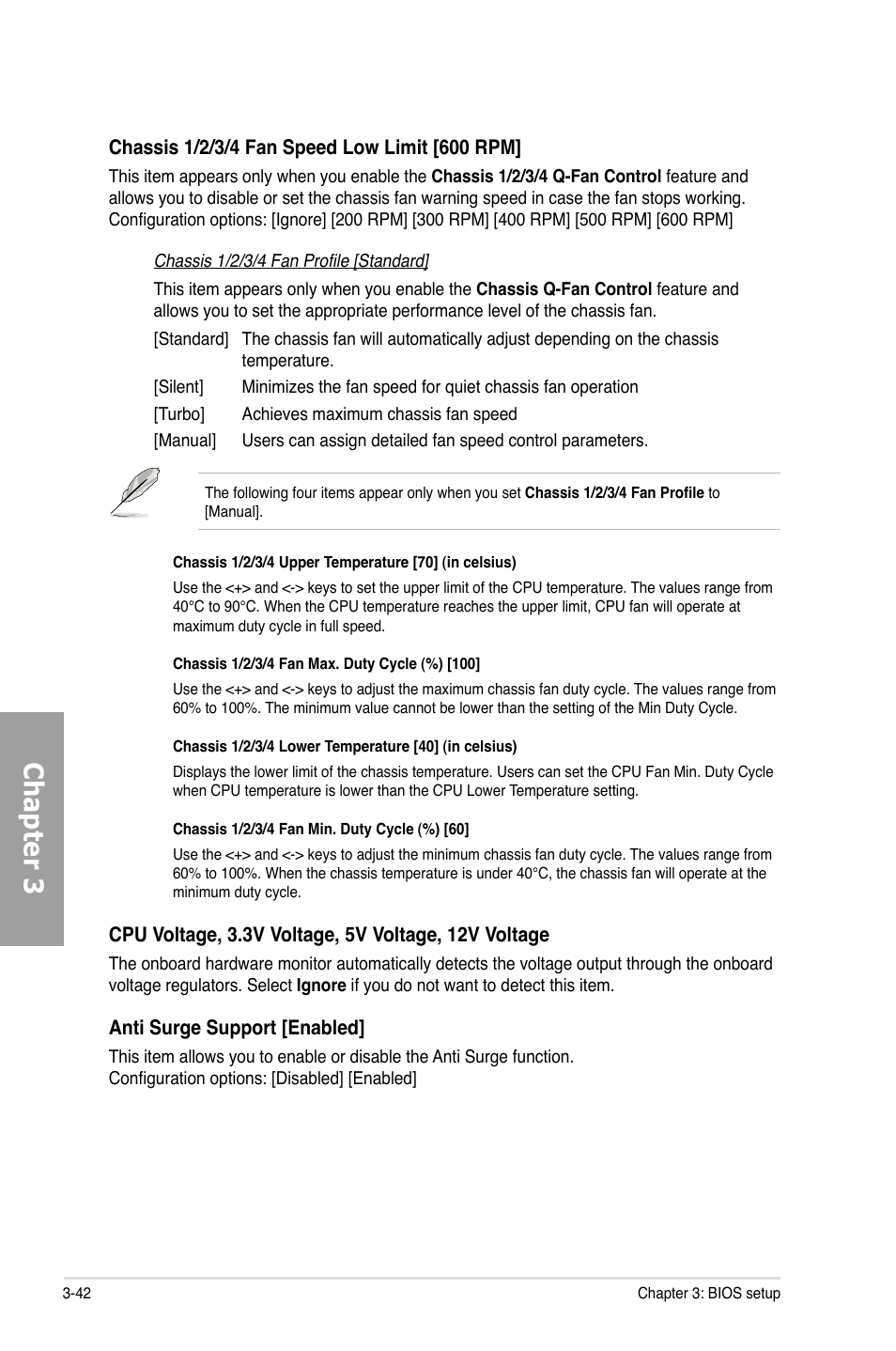 Chapter 3 | Asus P9X79 WS User Manual | Page 122 / 186