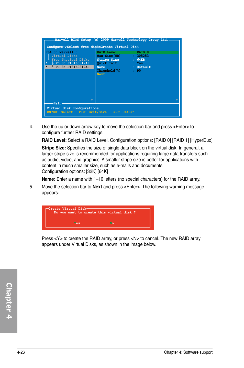 Chapter 4 | Asus P9X79 WS User Manual | Page 162 / 186