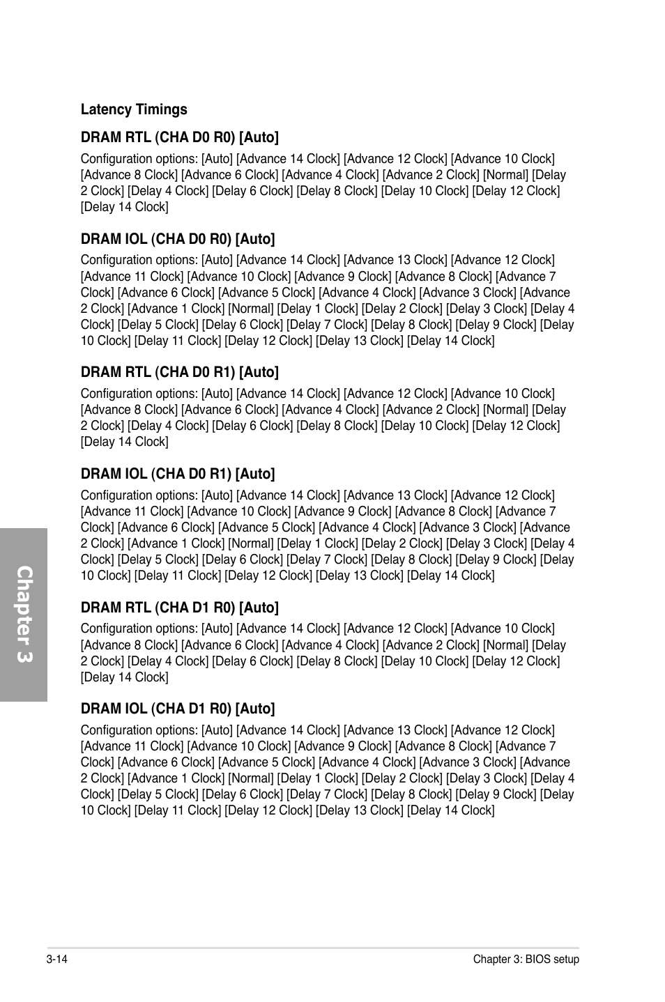 Chapter 3 | Asus P9X79 WS User Manual | Page 94 / 186