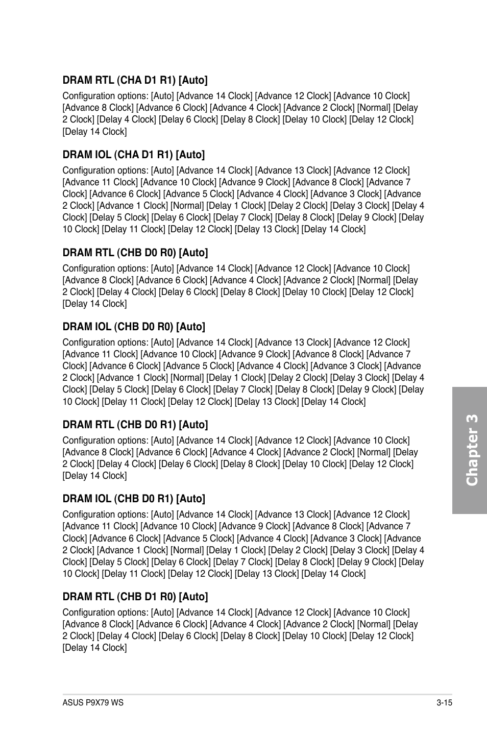 Chapter 3 | Asus P9X79 WS User Manual | Page 95 / 186