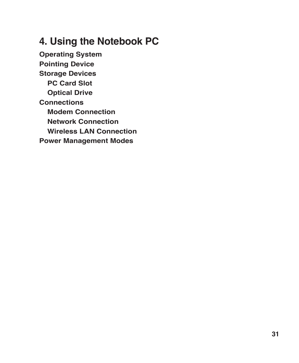 Asus Z91FR User Manual | Page 31 / 65