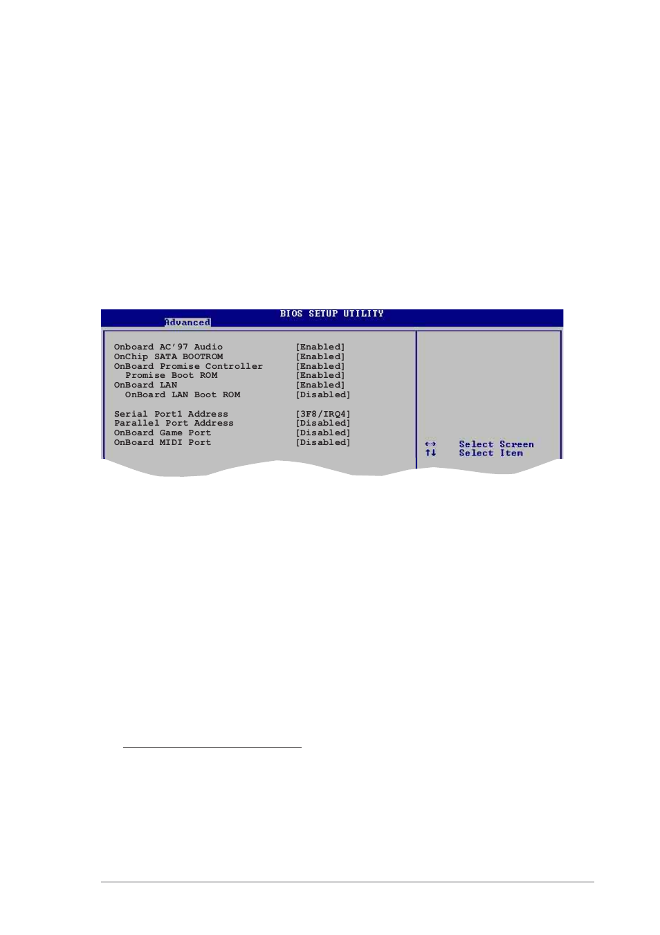 3 onboard devices configuration, Legacy usb support [auto, Usb 2.0 controller mode [fullspeed | Onboard ac’97 audio [enabled, Onchip sata boot rom [enabled, Onboard promise controller [enabled, Asus k8v motherboard 2-21, Promise boot rom [enabled | Asus K8V User Manual | Page 57 / 92