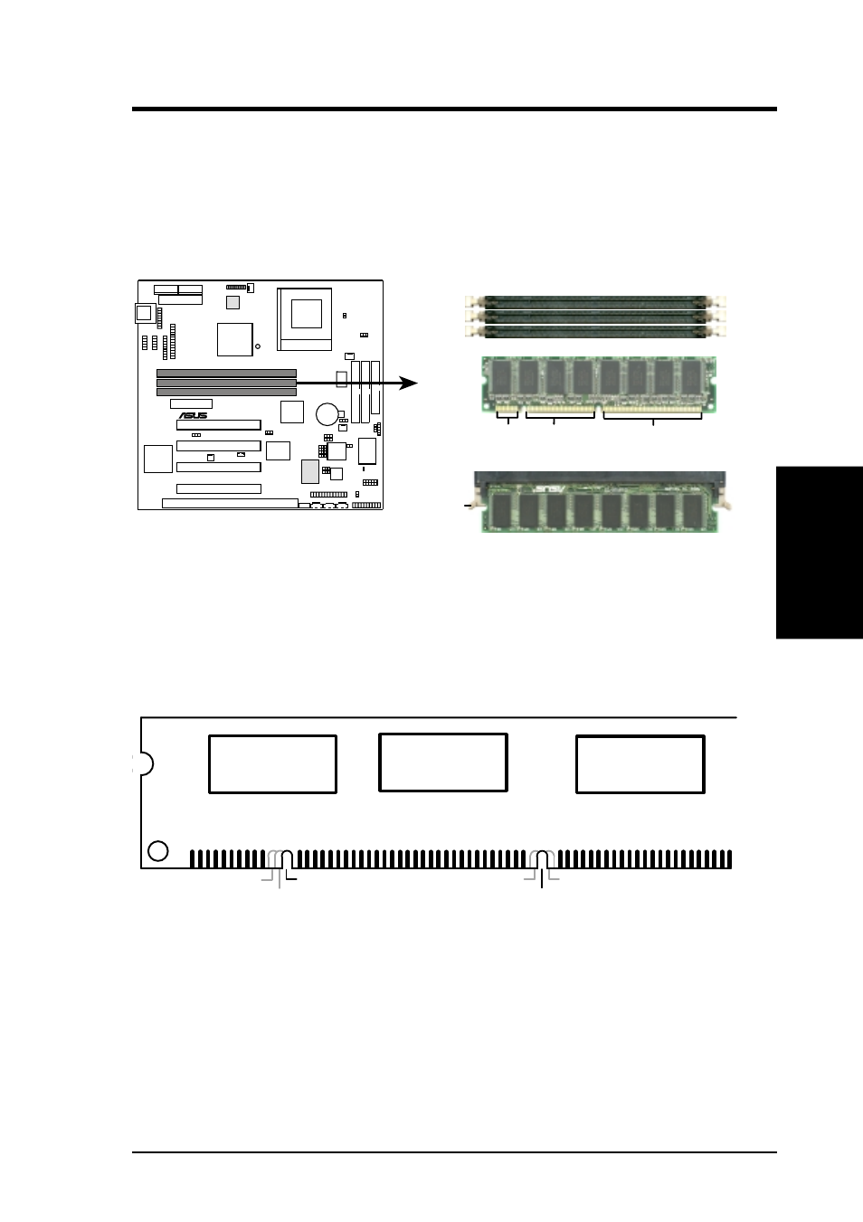 Hardware setup, 2 dimm installation, Asus cuw-b user’s manual 25 | Asus CUW-B User Manual | Page 25 / 96