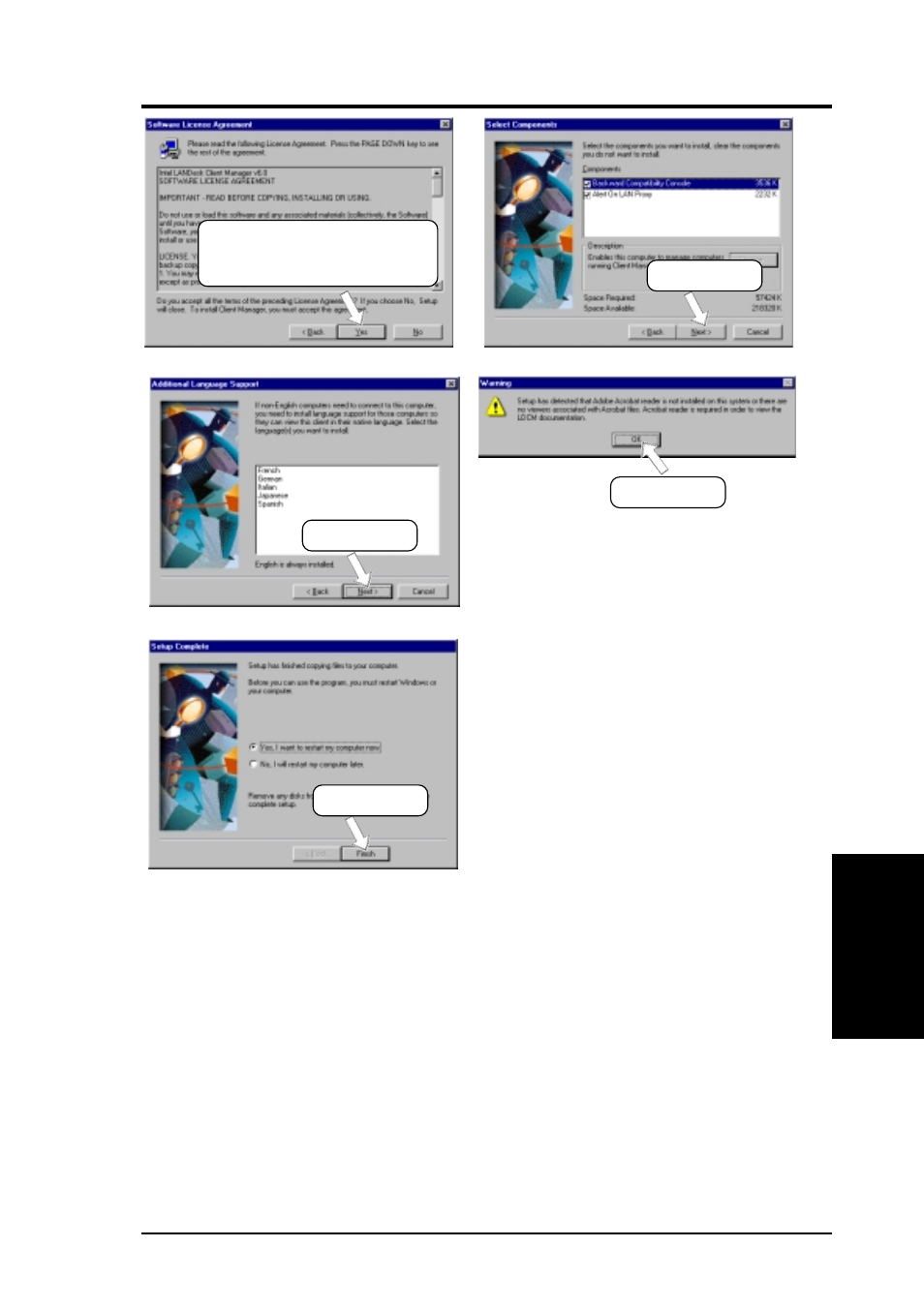 Software setup | Asus CUW-B User Manual | Page 51 / 96
