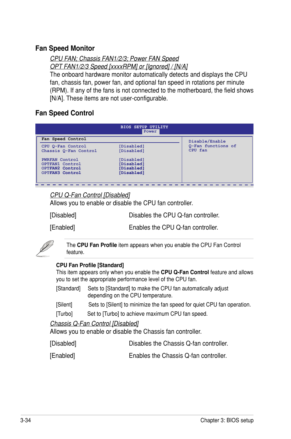 Fan speed monitor, Fan speed control | Asus Maximus III Extreme User Manual | Page 118 / 180