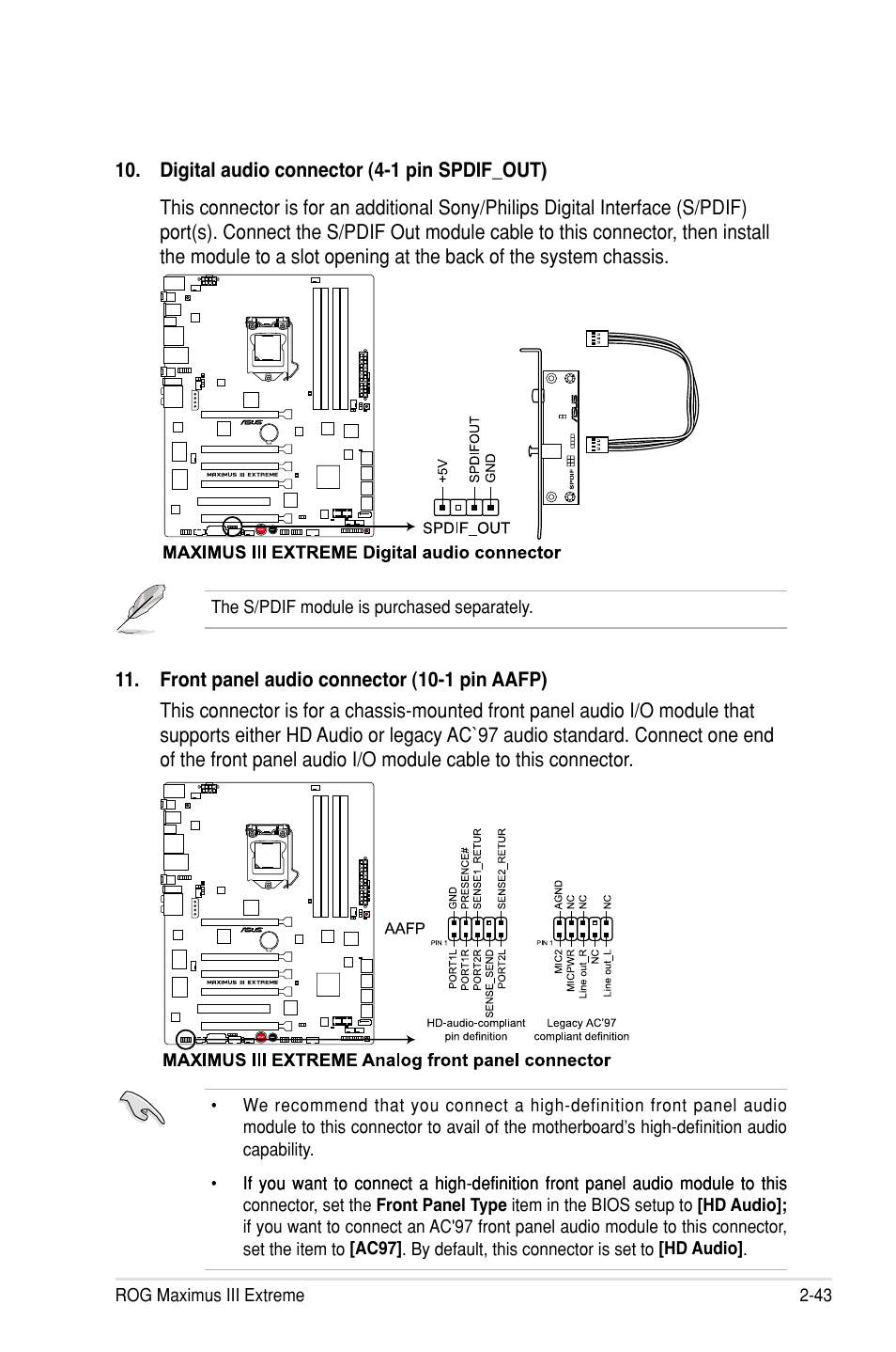 Asus Maximus III Extreme User Manual | Page 73 / 180