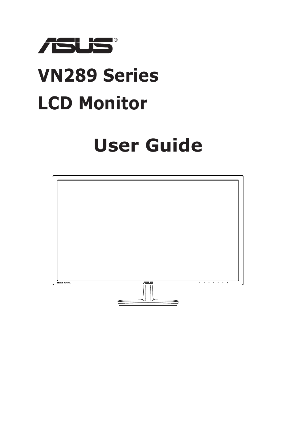 Asus VN289H User Manual | 25 pages