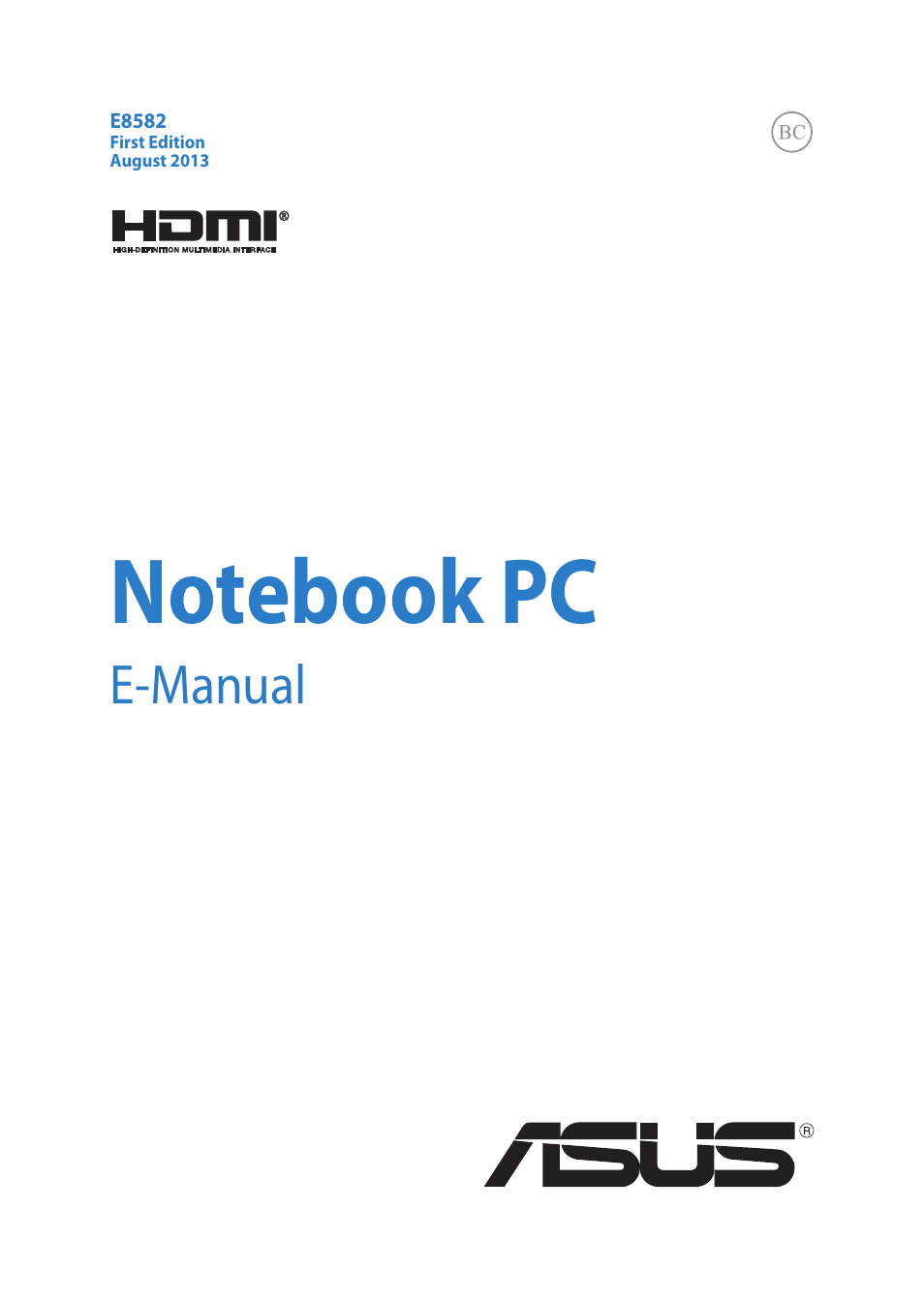 Asus BU401LG User Manual | 132 pages