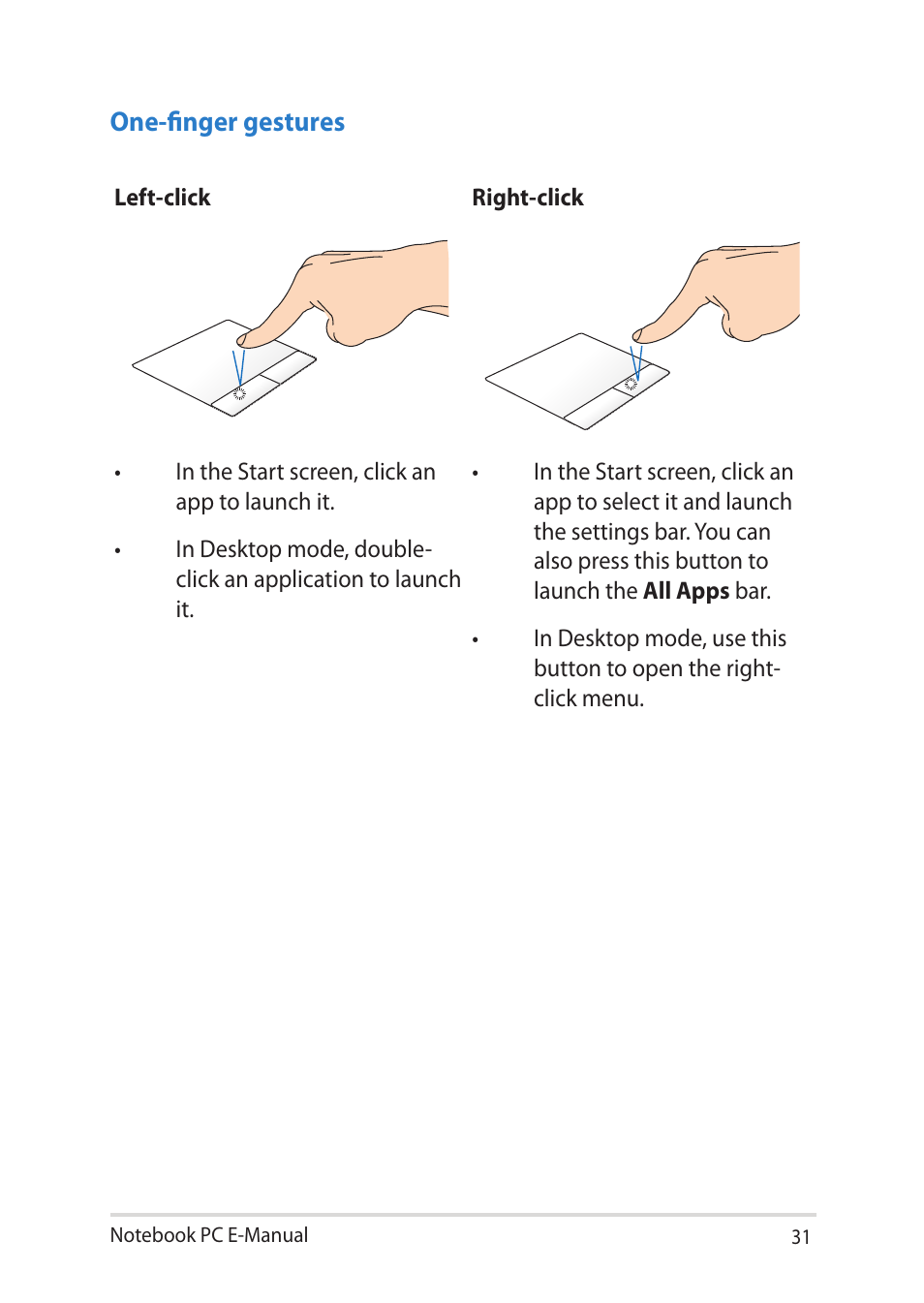Asus BU401LG User Manual | Page 31 / 132