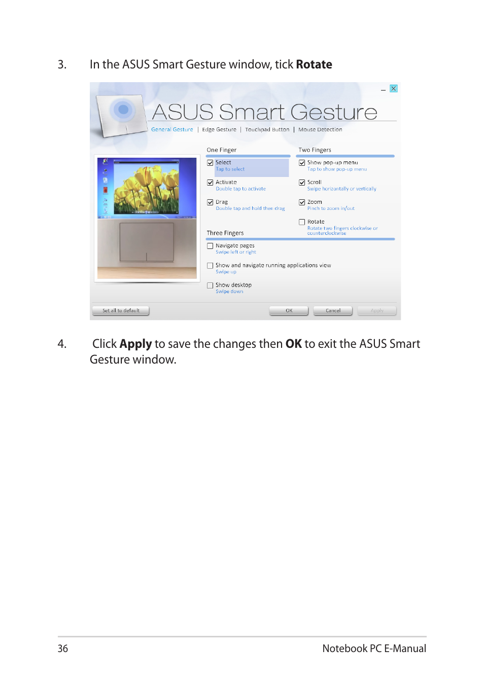 Asus BU401LG User Manual | Page 36 / 132