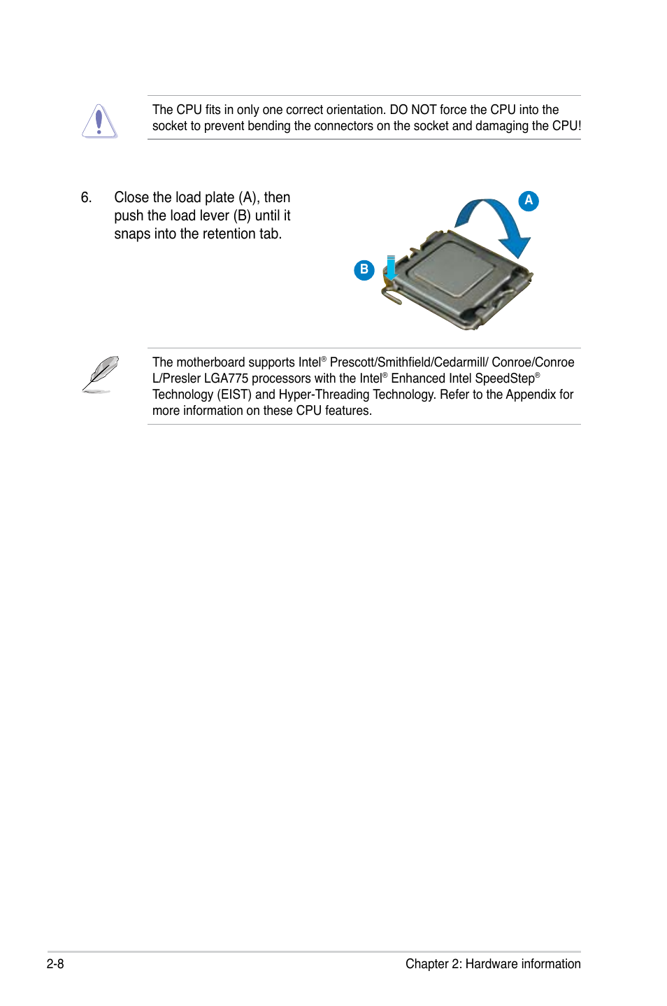 Asus P5LD2-X/GBL User Manual | Page 30 / 112