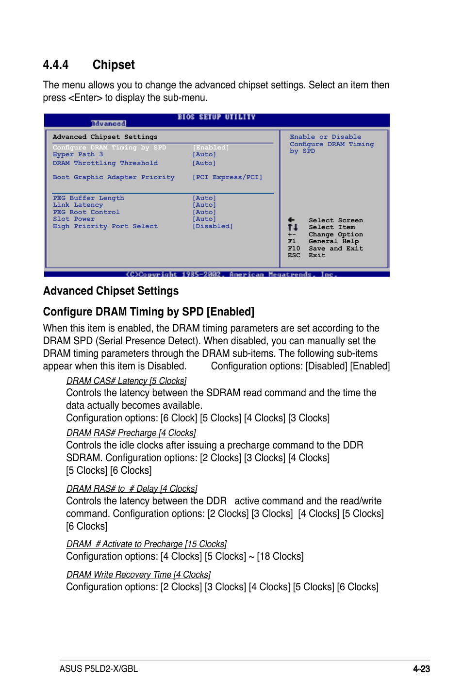 4 chipset | Asus P5LD2-X/GBL User Manual | Page 81 / 112