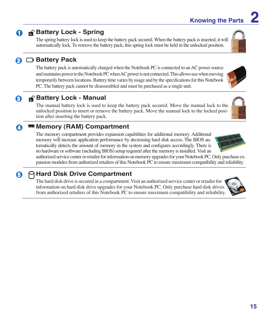 Asus Pro60Ve User Manual | Page 15 / 85