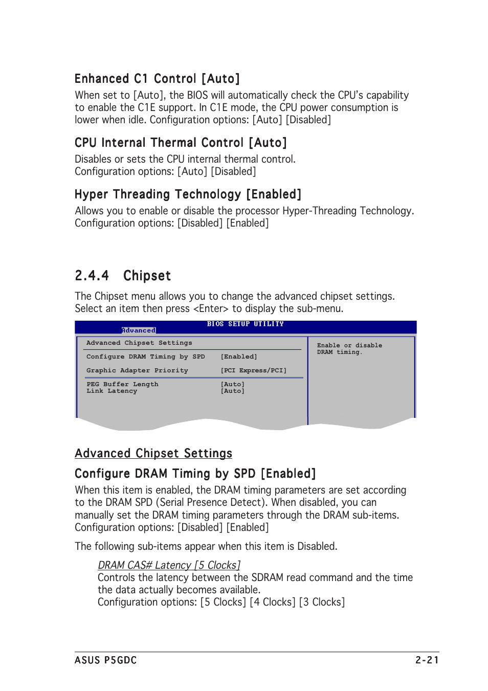 4 chipset chipset chipset chipset chipset | Asus P5GDC Deluxe User Manual | Page 69 / 86