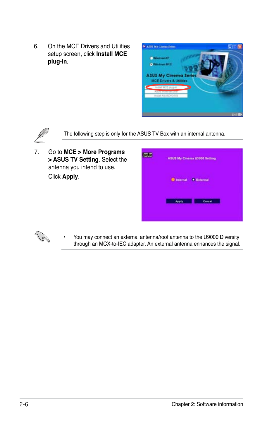 Asus My Cinema-US1-100 User Manual | Page 34 / 53