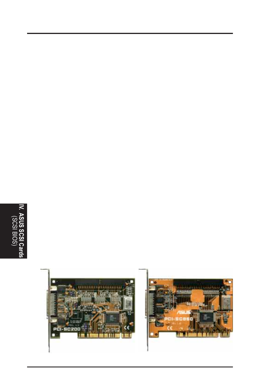 Iv. asus pci scsi cards, Symbios scsi bios and drivers | Asus P/I-P65UP5/C-PKND User Manual | Page 28 / 32