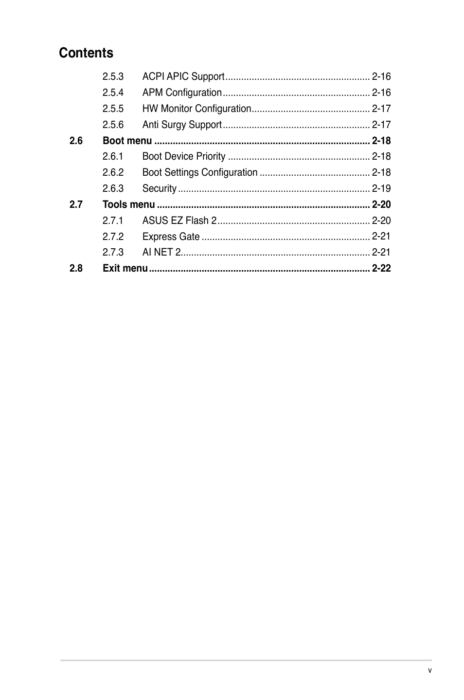 Asus M4A785-M User Manual | Page 5 / 64