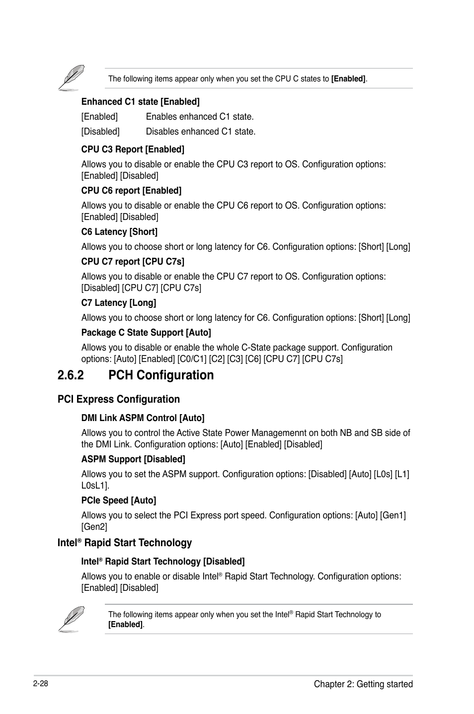 2 pch configuration | Asus B85-PRO User Manual | Page 58 / 80