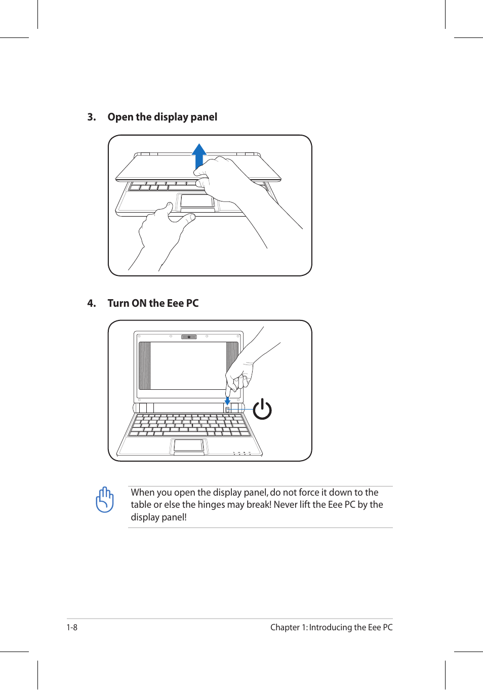 Asus Eee PC 8G/Linux User Manual | Page 12 / 80