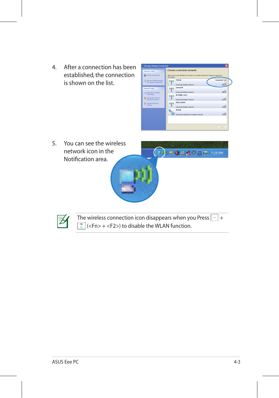 Asus Eee PC 8G/Linux User Manual | Page 43 / 80