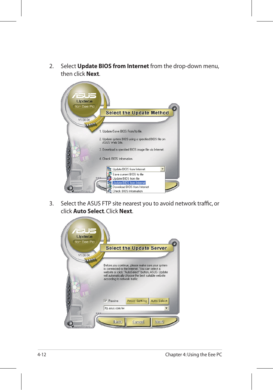 Asus Eee PC 8G/Linux User Manual | Page 52 / 80