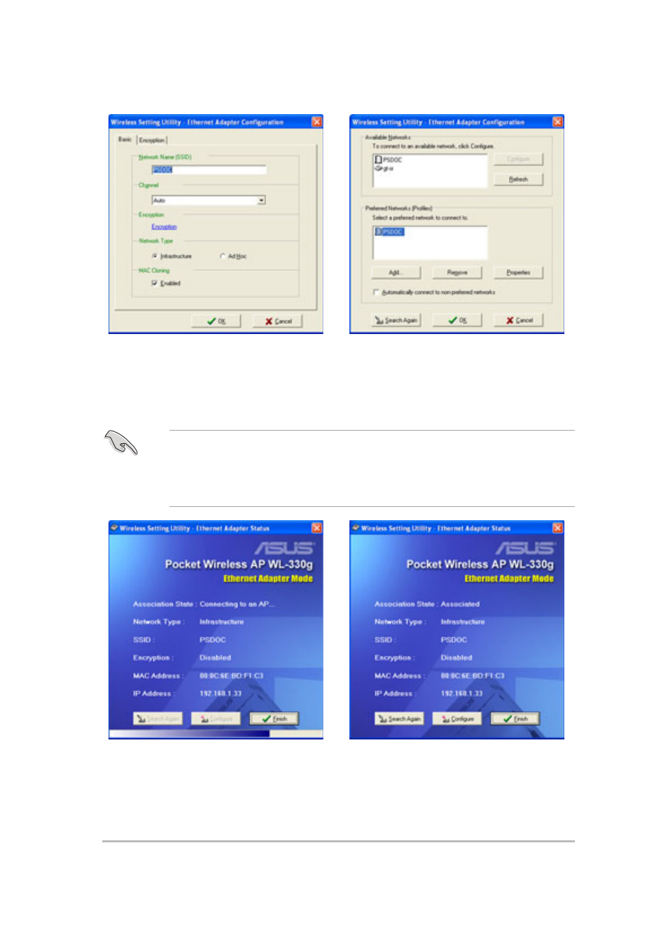 Asus WL-330g User Manual | Page 11 / 20