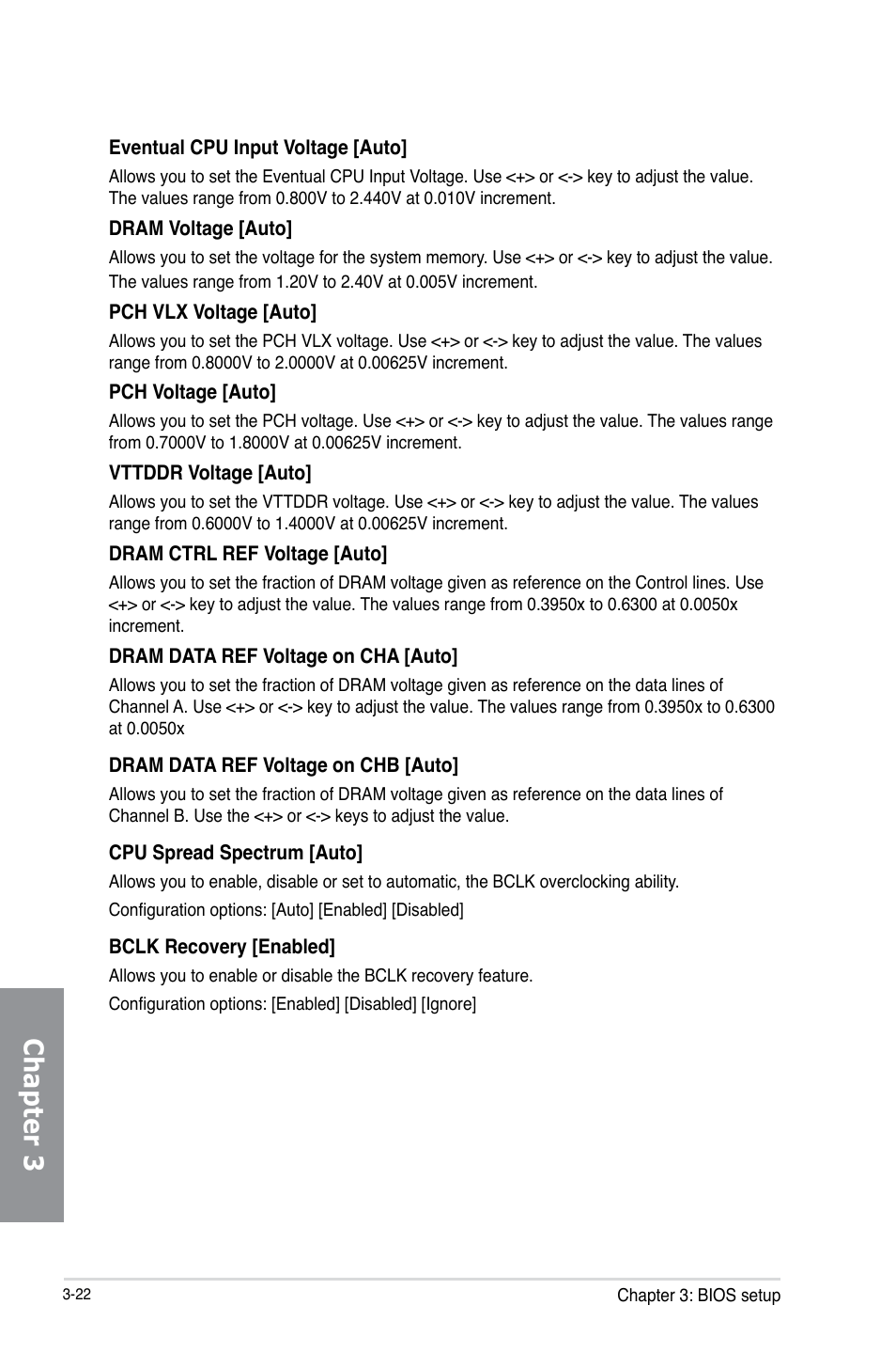Chapter 3 | Asus MAXIMUS VI HERO User Manual | Page 100 / 182