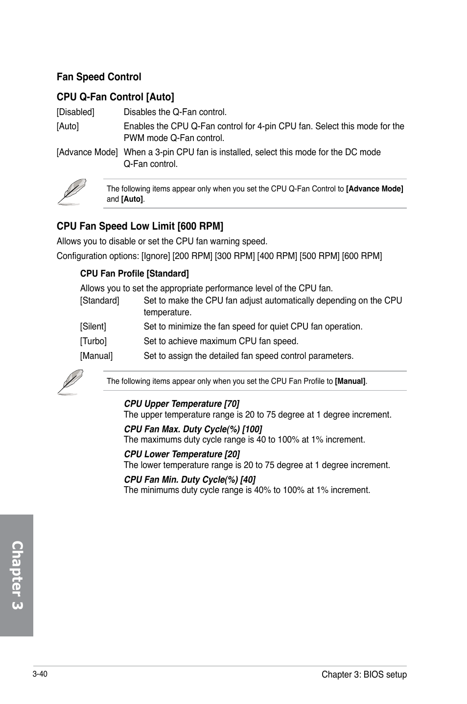 Chapter 3 | Asus MAXIMUS VI HERO User Manual | Page 118 / 182