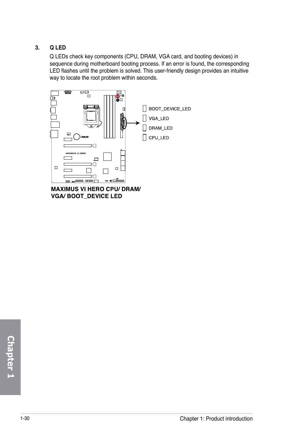 Chapter 1 | Asus MAXIMUS VI HERO User Manual | Page 44 / 182