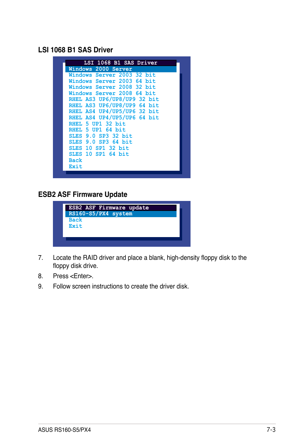 Asus RS160-S5 User Manual | Page 125 / 144