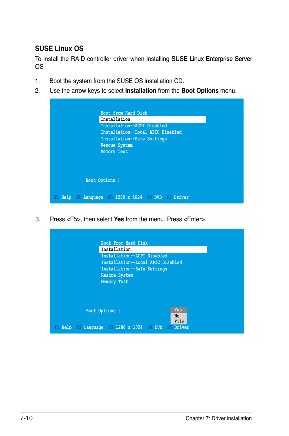 Suse linux os | Asus RS160-S5 User Manual | Page 132 / 144