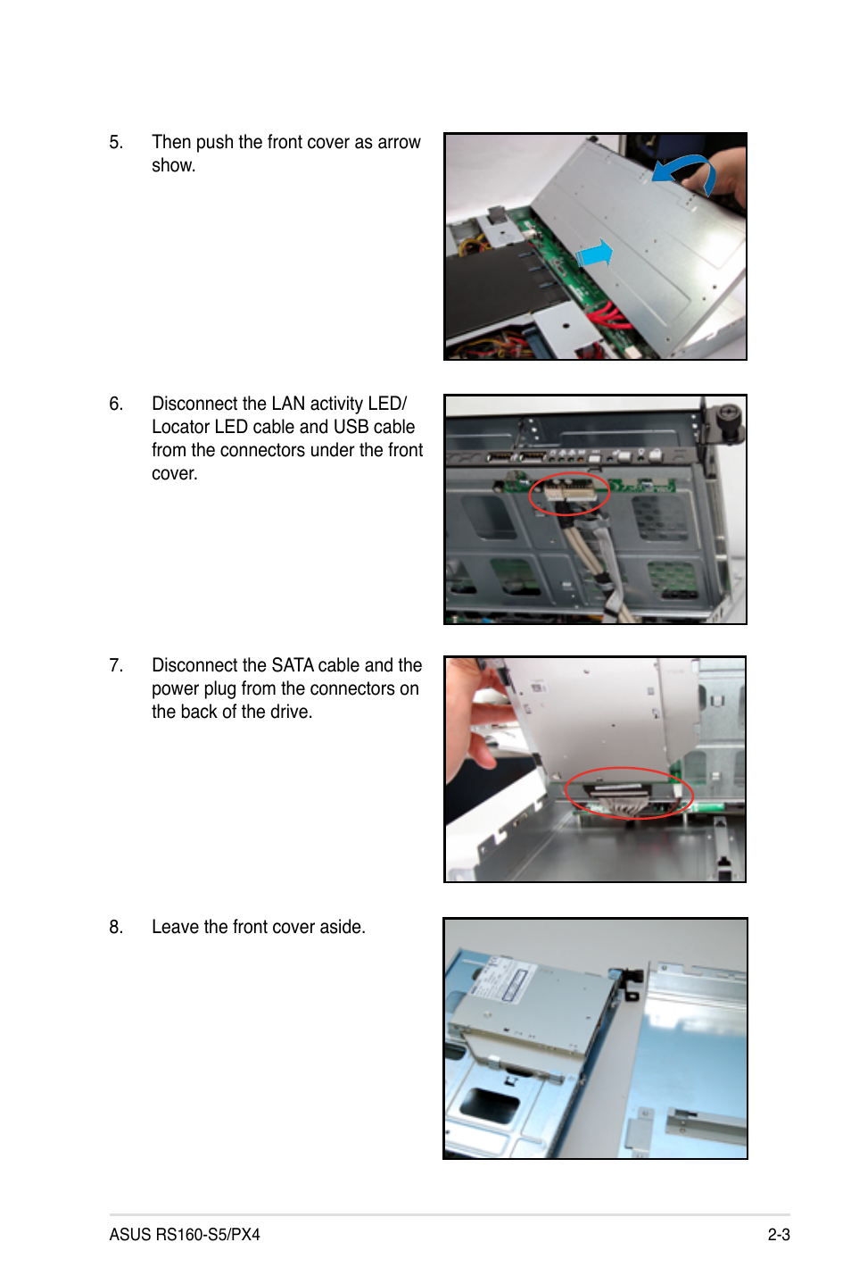 Asus RS160-S5 User Manual | Page 21 / 144