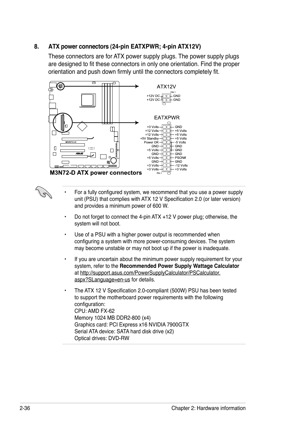 Asus M3N72-D User Manual | Page 60 / 174