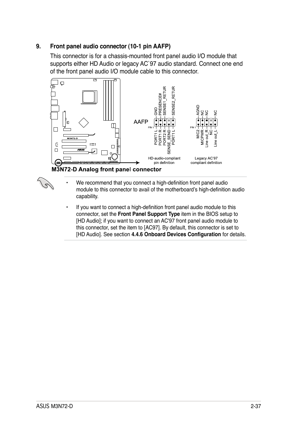 Asus M3N72-D User Manual | Page 61 / 174