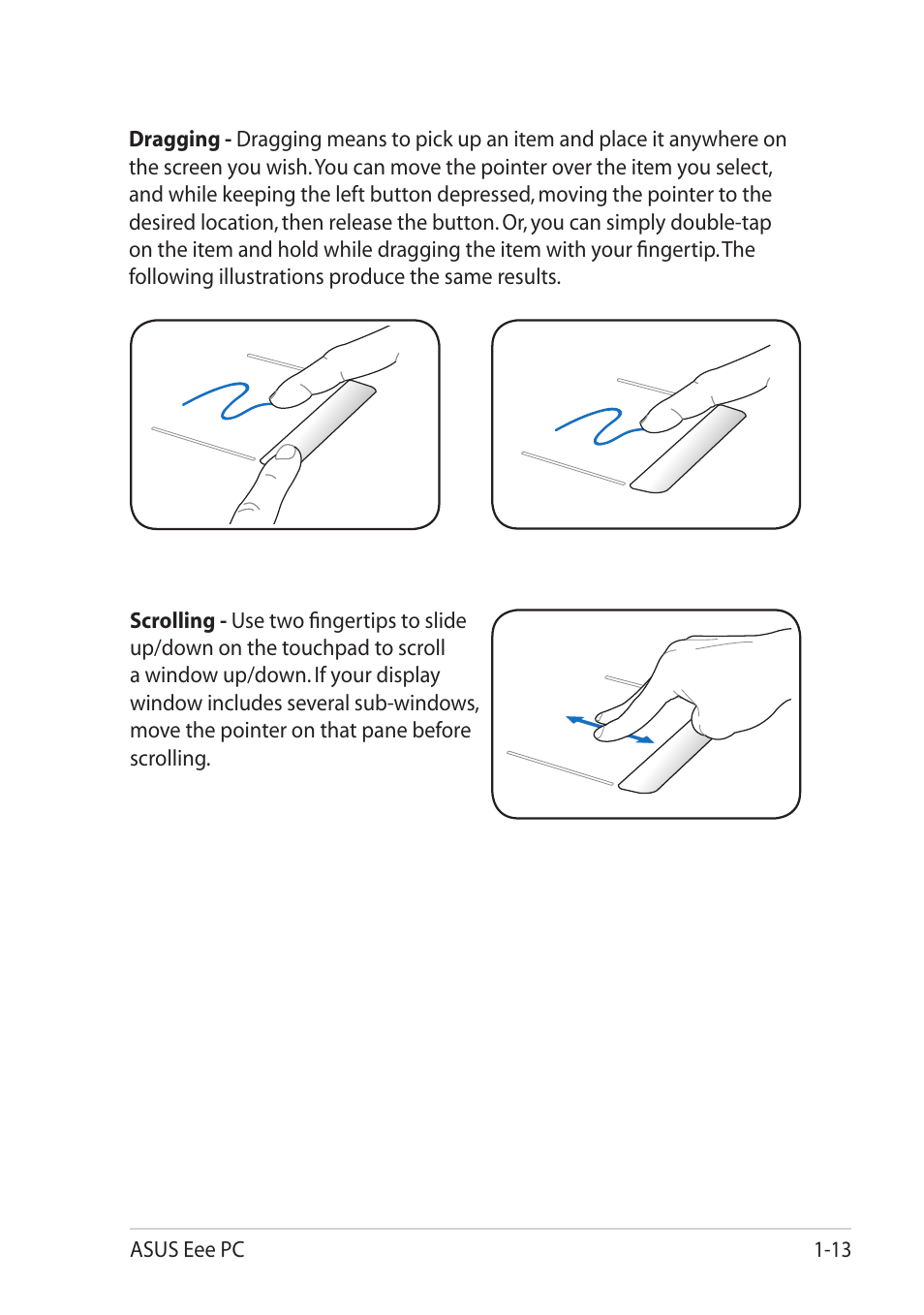 Asus Eee PC 1015T User Manual | Page 21 / 62