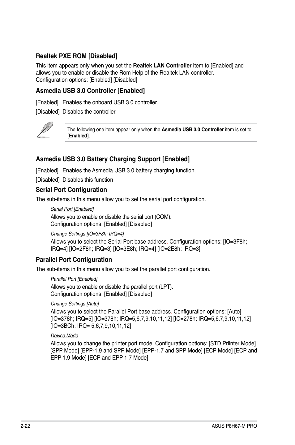 Asus P8H67-M PRO User Manual | Page 64 / 74