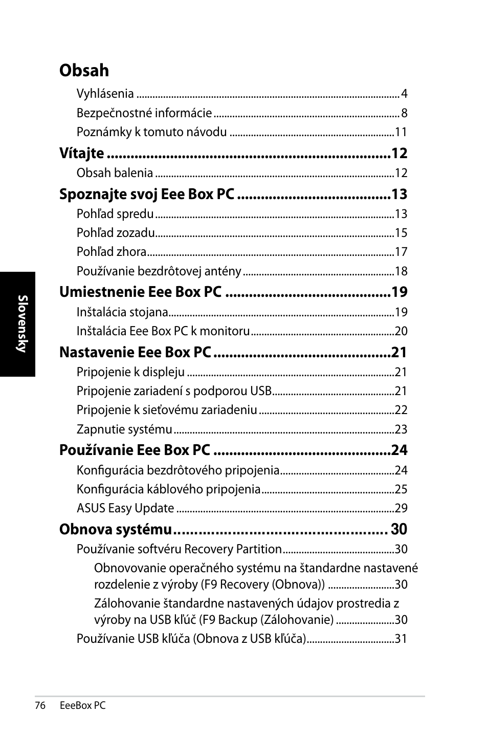 Asus EB1007 User Manual | Page 76 / 145